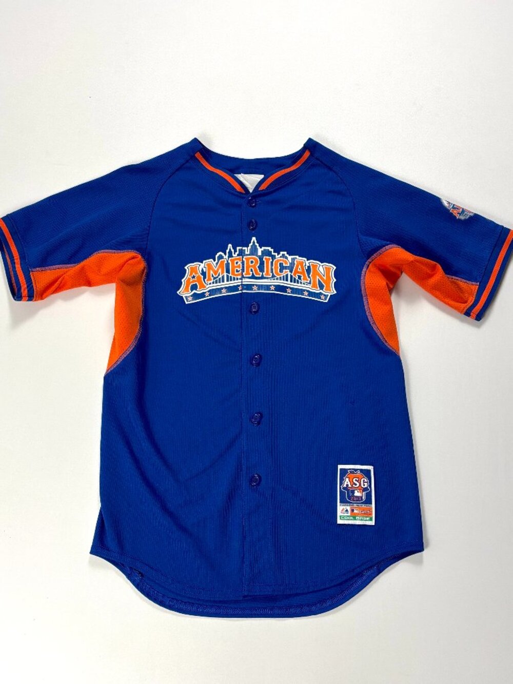 Majestic American League 2013 MLB All Star Jersey Blue Small Baseball Authentic